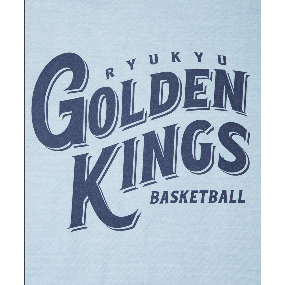新商品】GOLDEN KINGS Tee [BLU]｜琉球ゴールデンキングス｜B